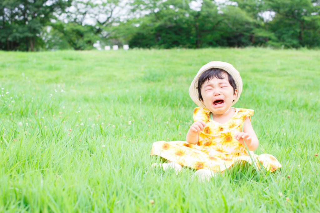 誕生日の記念写真