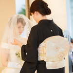 結婚式の写真